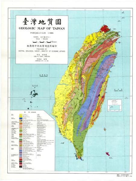 地質圖怎麼看|經濟部中央地質調查所